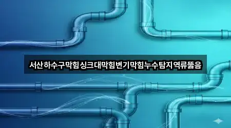 서산하수구막힘싱크대막힘변기막힘누수탐지역류뚫음