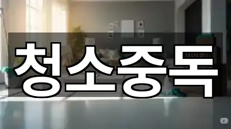 청소중독