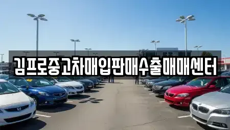 강원특별자치도 홍천군 북방면 중고차매입 전문 김프로중고차매입판매수출매매센터