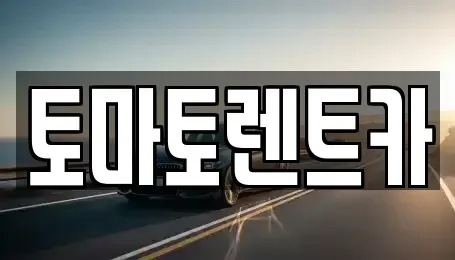 경기 이천시 설성면 렌트카 전문 토마토렌트카