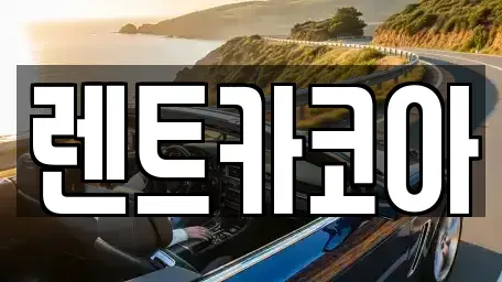 서울특별시 종로구 적선동 렌트카 전문 렌트카코아