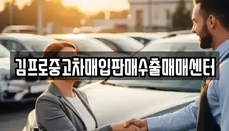 세종특별자치시 연기면 중고차매매 전문 김프로중고차매입판매수출매매센터